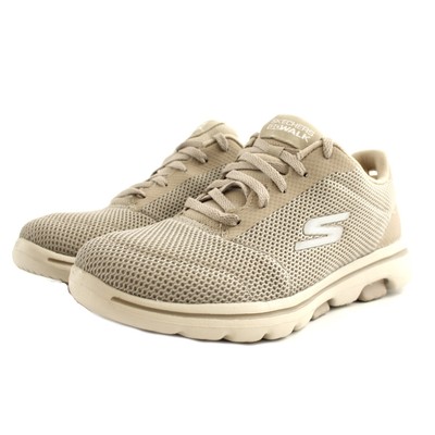 skechers memory foam beige