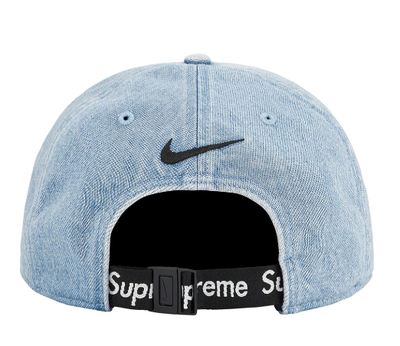 Supreme Nike ACG Denim 6 Panel Washed Blue Cordura Logo Y2K Retro 