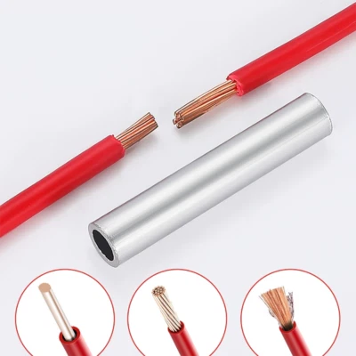 Aluminium-Rohr-Stoßverbinder 10-300mm² Kabelverbinder Batterieschweißkabel Crimp - Bild 1 von 4