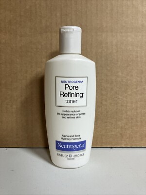 Neutrogena Pore Refining Toner Alpha Beta Hydroxy Formula 8.5 fl oz BRAND NEW