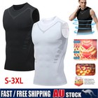 Male Shaper Tank, Chest Gynecomastia Compression Tank Top