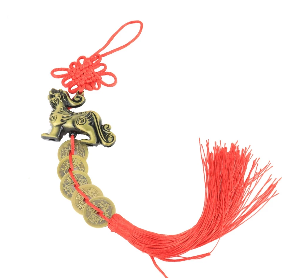 Feng Shui Pi Yao with 5-Coin Lucky Charm