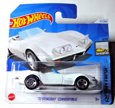 Hot Wheels - '72 Stingray Convertible - Corvette C3 - Factory Fresh 2024 - HTC50