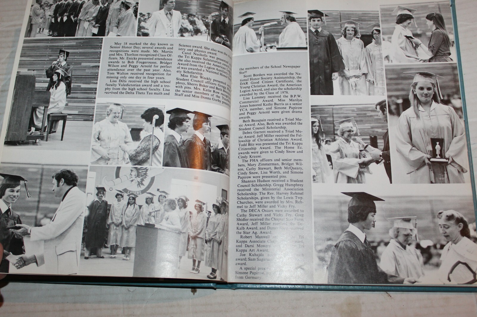 Shakamak High School Jasonville Indiana Laker Log Yearbook 1979 eBay