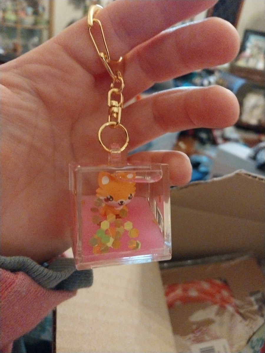 NEW TSUNAMEEZ Woodland COLLECTION keychain Pink With Fox | eBay