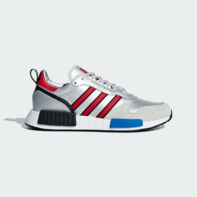 Adidas Original Men's RISING STAR XR1 Sneaker Silver / Red US 10 UK 9.5 RRP $240
