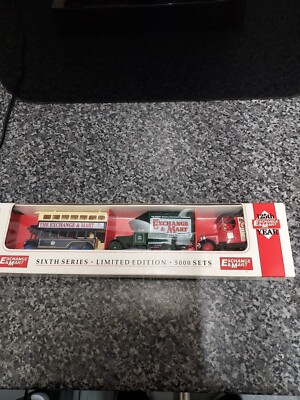 days gone Lledo (125 year Exchange & Mart) 3 vehicle set