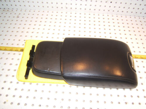 Jaguar XJ8 2004 Vanden Plas sedán asiento delantero centro negro bonito genuino 1 reposabrazos - Imagen 2 de 12