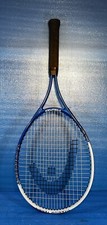 Head TI Conquest Nano Titanium Tennis Racquet Blue White 4 3/8 -3 Preowned Cond
