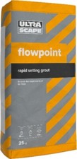 Ultrascape Flowpoint Rapid Set Paving Grout to Fill Joints Charcoal 25kg