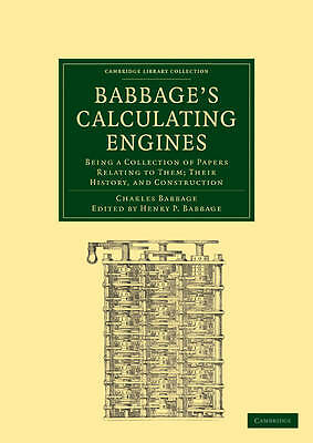 Babbage's Calculating Engines Babbage Babbage Paperback 9781108000963