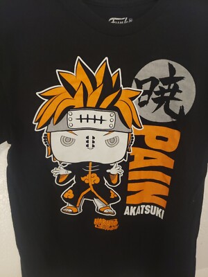 Funko Pain Akatsuki Naruto Shippiden t-shirt Mens Medium Black | eBay