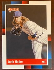 2022 Donruss #238 Josh Hader Milwaukee Brewers 1988 Retro