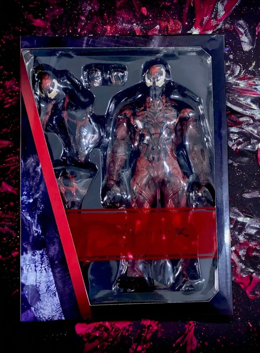 Square Enix Play Arts Kai Venom, (Carnage) Variant Brand New
