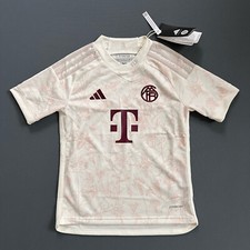 Bayern Munich Jersey 23/24 Third Soccer Shirt Trikot IB1506 Adidas Boys Size S