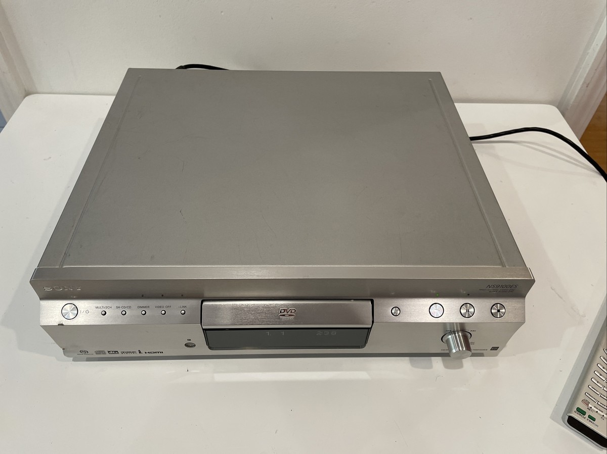 Sony DVP-NS9100ES SACD DVD Player Silver Read On | eBay