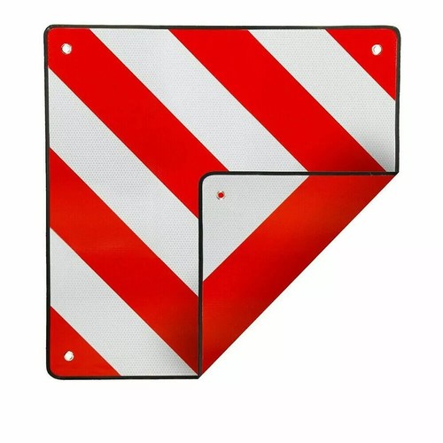 2 In 1 Warntafeln Warntafel 50 X 50 cm Rot-Weiß Italien und Spanien Aluminium DE - Bild 12 von 19