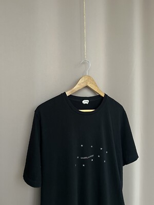 Tシャツ・カットソー SAINT LAURENT Men T Shirts 749102 BLACK Saint Laurent T-Shirt | Saint Laurent | YSL IT