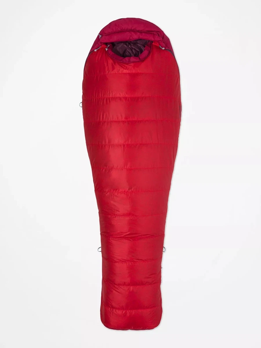 Marmot Always Summer 4 C 650 Fill Down Sleeping Bag Team Red