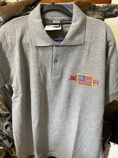 Polo shirts Andry for men 100 cotton Color Gray Brand New Size 38