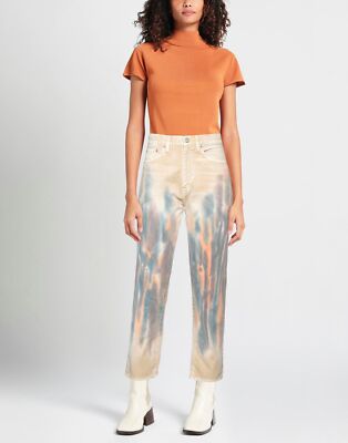 NWT $498 John Elliott Straight Leg Crop Jeans * 26 * Volcano Dye