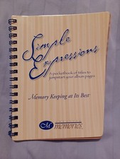 Creative Memories Simple Expressions PocketBook Of Title Ideas English  Spanish