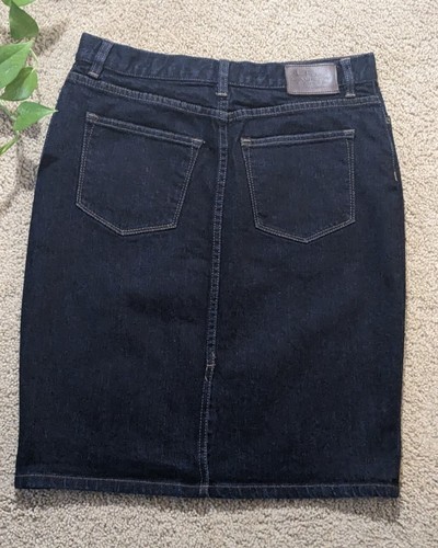Lauren by Ralph Lauren Blue Knee Length Denim Pencil Skirt. Sz 6 - Picture 6 of 6