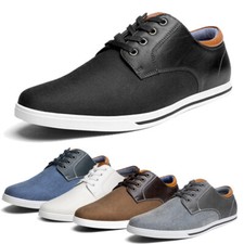 Men's Sneakers Shoes Classic Lightweight Lace Up Casual Oxfords Shoes