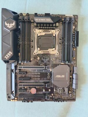 ASUS TUF X299 MARK 2 LGA2066 DDR4 M2 USB3.1 Motherboard Support