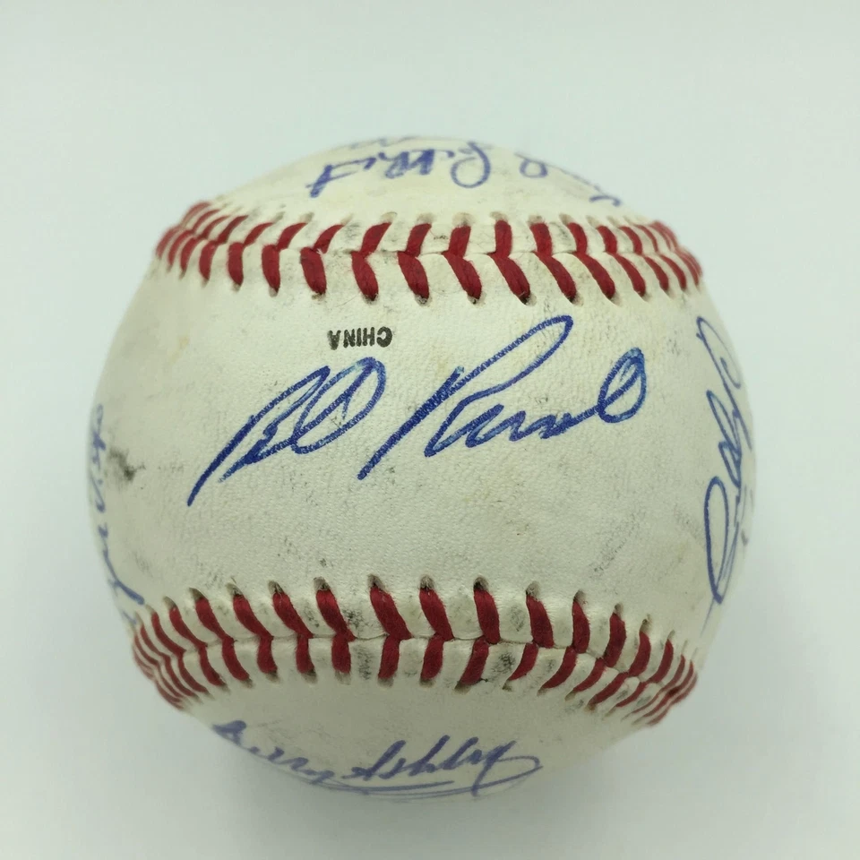 Incredible Chipper Jones Pre Rookie Signed 1993 All Star Game Baseball PSA DNA - Image 3 of 4