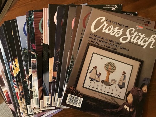 For the Love of Cross Stitch Magazine  Leisure Arts Color Charts inside YOU PICK