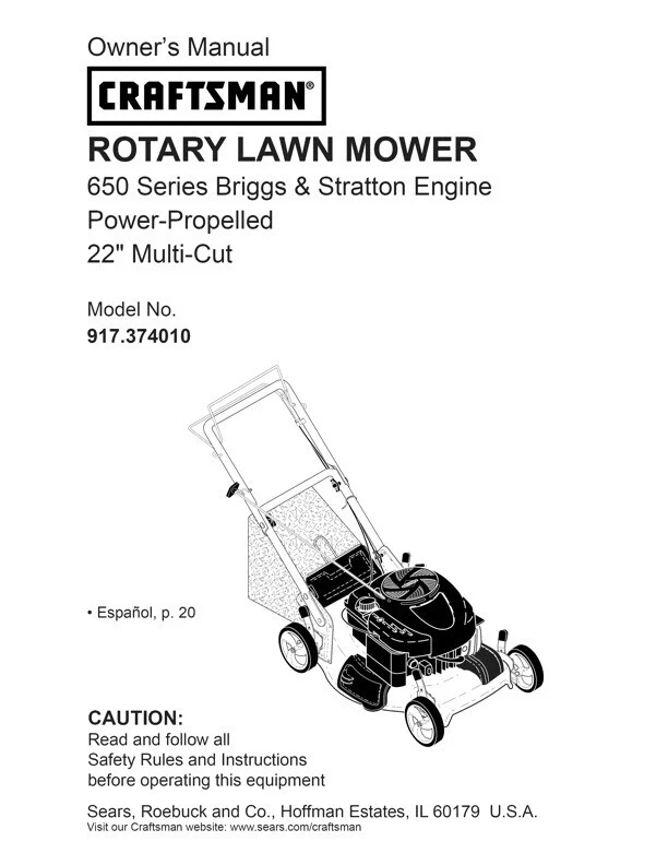 Briggs and stratton lawn mower 650 series sale