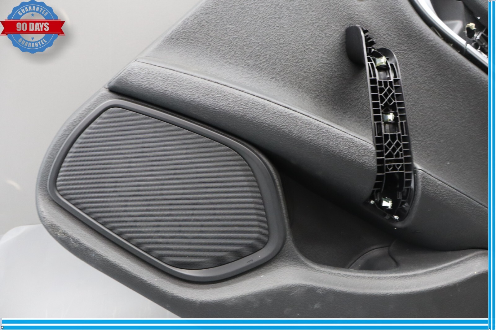 14-17 Maserati Ghibli Rear Right Side Interior Door Panel Assembly Black Oem