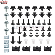 50PC Under Engine Cover Clips Underbody Mudguard Shield Screws for Toyota Lexus