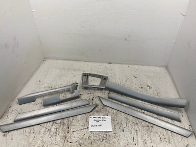 01 BMW E46 330XI 330I 330CI SEDAN OEM SILBER DASH TÜR PANEL TRIM 8 STÜCKE 01-06