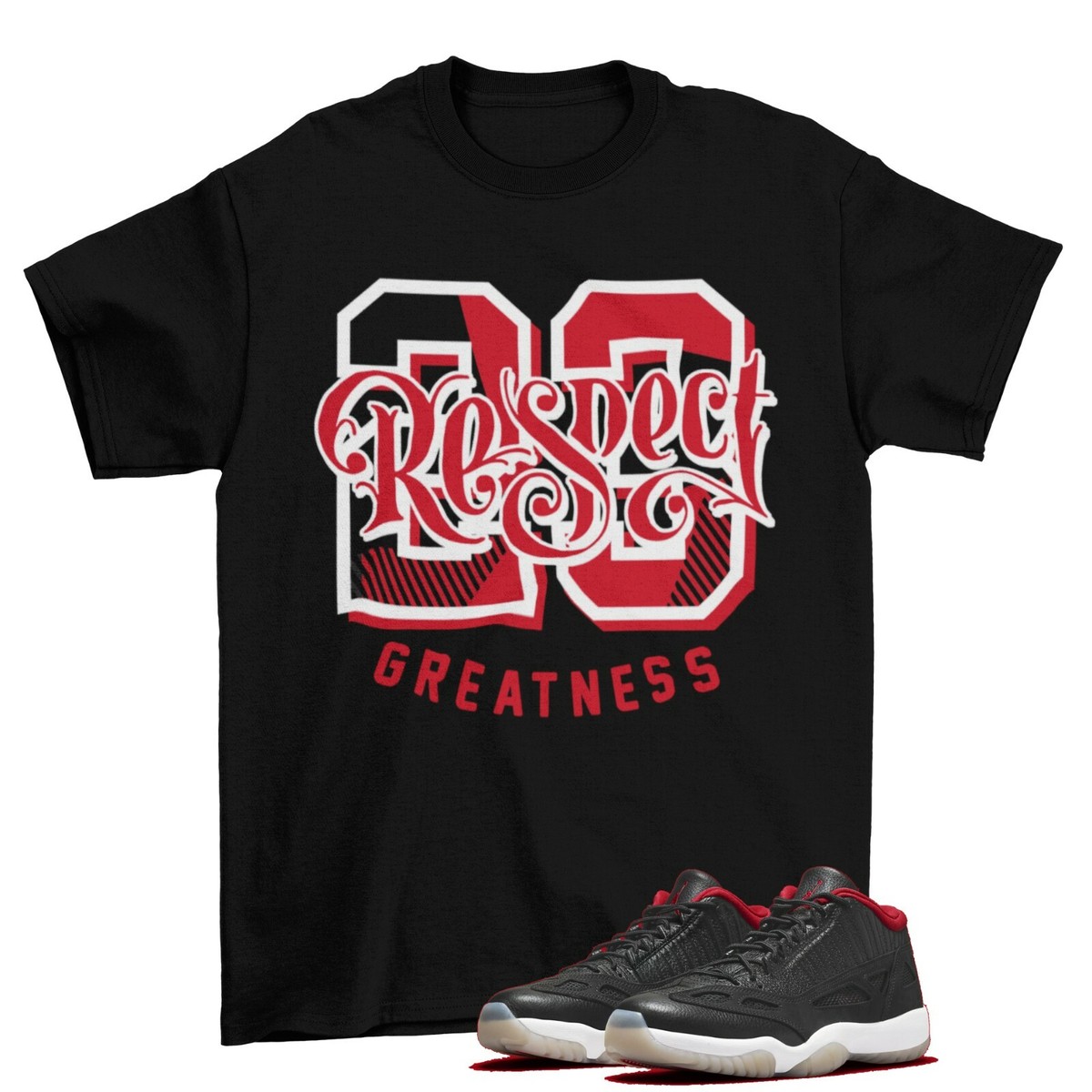 air jordan 11 bred t shirt