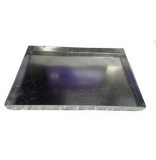 HVAC DRAIN PAN 23 X 14 X 1 GALVANIZED 26 GAUGE SHEET METAL