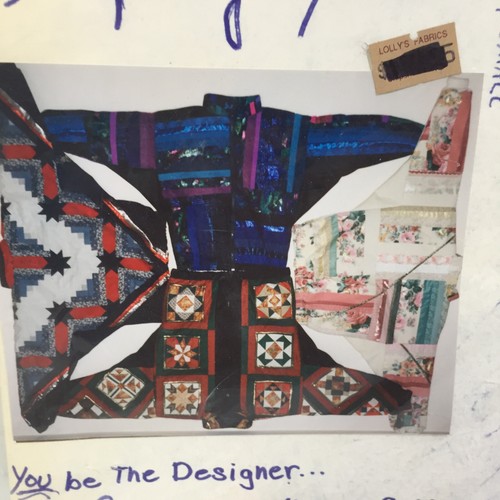 Creative Jackets Pattern Sally Anne Size Large Small Patchwork - Picture 2 of 4