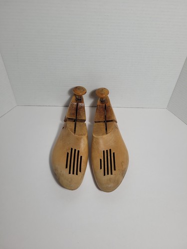 Vintage Nettleton Shoes Wooden Shoe Tree Stretchers - Picture 3 of 8