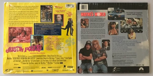 Wayne's World & Austin Powers International Man Of Mystery Laserdisc Lot (2) LD - Foto 4 di 15