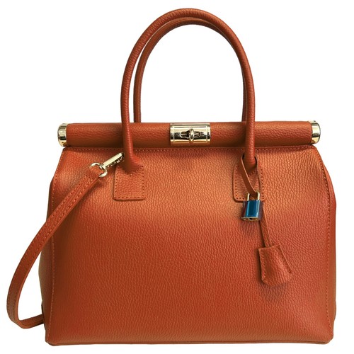 Modarno Handtasche Damen Handtasche Leder mit Schultergurt Truhe Made in Italy - Bild 28 von 90