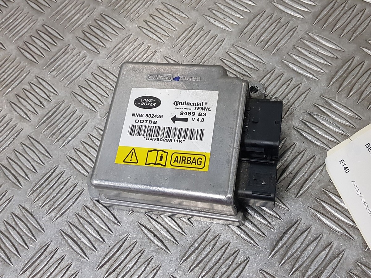 Calculateur Airbag Vierge LAND ROVER - Ref NNW502436 9489B3 Continental Temic, Reconditionné