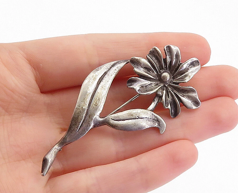 Antique silver brooches shop and pins