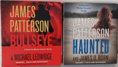 Patterson Rd Haunted JAMES PATTERSON BULLSEYE & HAUNTED MICHAEL BENNETT THRILLER UNABRIDGED ...
