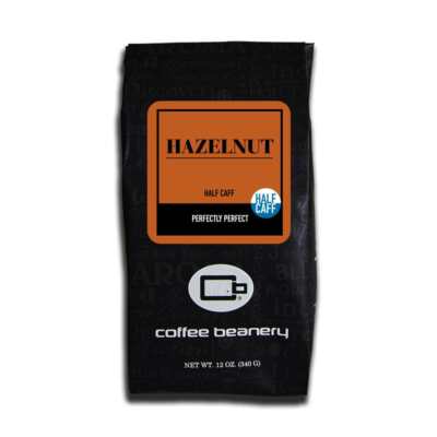 Half Caff Hazelnut Flavored Coffee