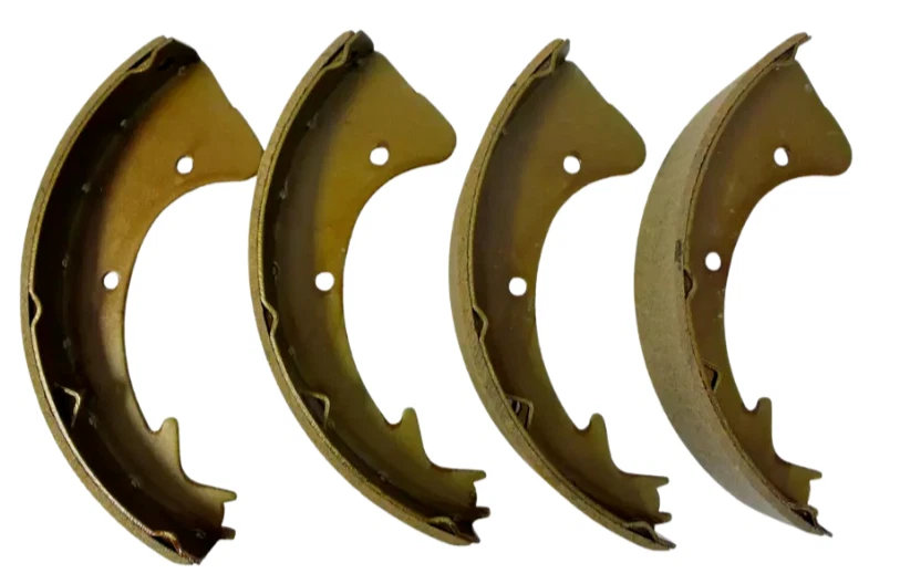 Conjunto de sapatas de freio a tambor dianteiro e traseiro Plymouth Savoy Plaza Suburban 1957-1961 - Imagem 2 de 4