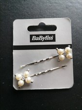 BABYLISS Flower DESIGN BOBBY PIN from pearl for FASHION, FORMAL, WEDDING, PARTY