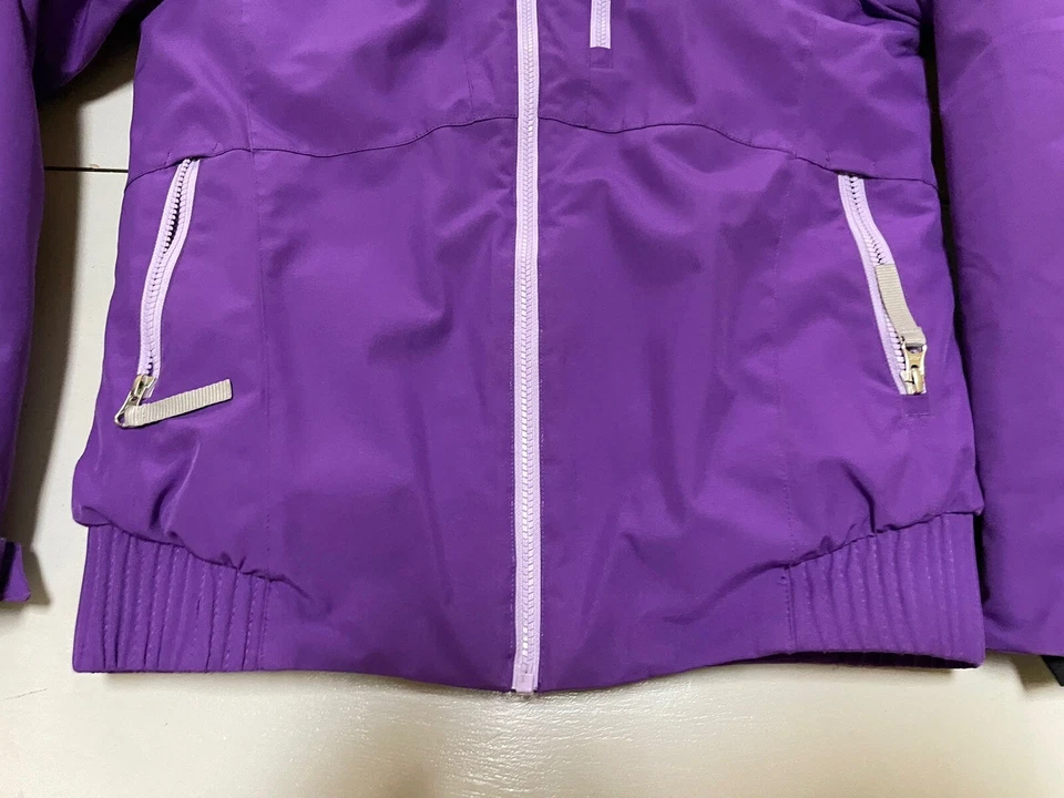 Jaqueta Spyder Girls Lola Isolada - Tamanho 16 - Cor Roxa Majestosa - Imagem 4 de 4