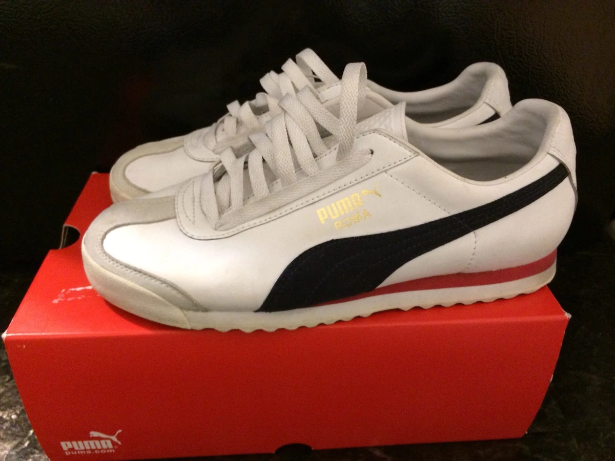 Puma roma blanche cheap