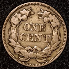 1858 Flying Eagle Cent, Small Letters, High Leaves Variety. FS-01-1858-1901, HTF